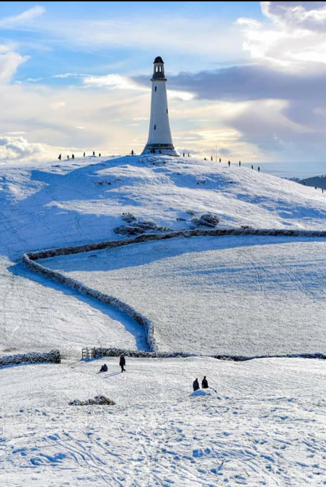 Hoad Monument, Ulverstion - Winter Scene